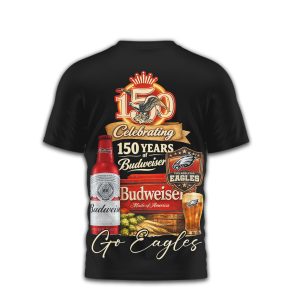 Philadelphia Eagles x Budweiser 150 Years Celebration Shirt Philadelphia Eagles x Budweiser 150 Years Celebration Shirt