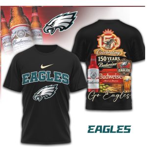 Philadelphia Eagles x Budweiser 150 Years Celebration Shirt
