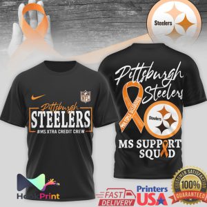 Pittsburgh ST Shirtlers MS Support Squad Multiple Sclerosis Awareness T Shirt