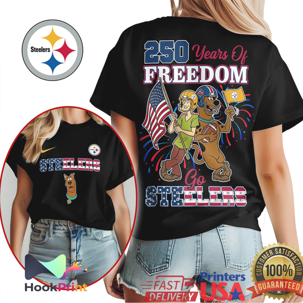 Pittsburgh ST Shirtlers Scooby Doo 250 Years of Freedom 4th of July T Shirt Pittsburgh ST Shirtlers Scooby Doo 250 Years of Freedom 4th of July T Shirt