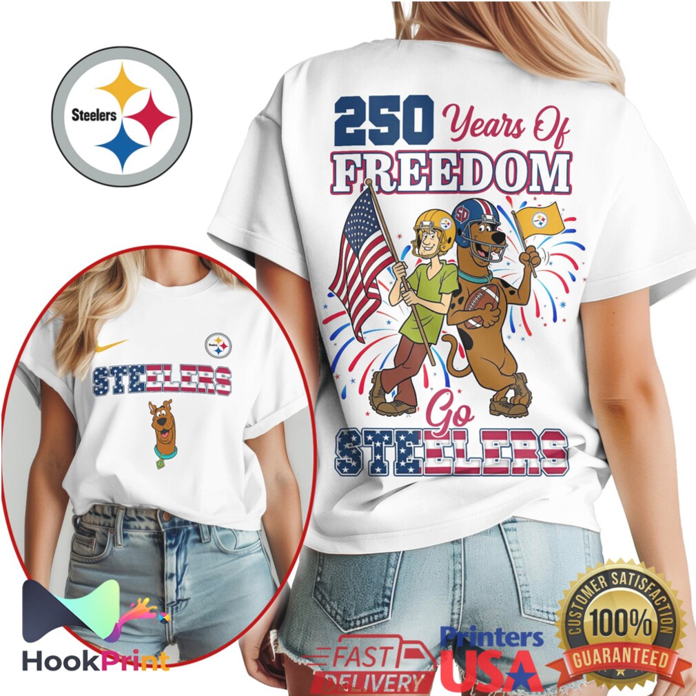 Pittsburgh ST Shirtlers Scooby Doo 250 Years of Freedom 4th of July T Shirt Pittsburgh ST Shirtlers Scooby Doo 250 Years of Freedom 4th of July T Shirt