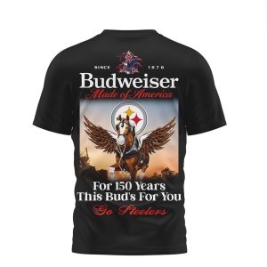 Pittsburgh Slers x Budweiser Made of America Limited Edition Sports Shirt Pittsburgh Slers x Budweiser Made of America Limited Edition Sports Shirt