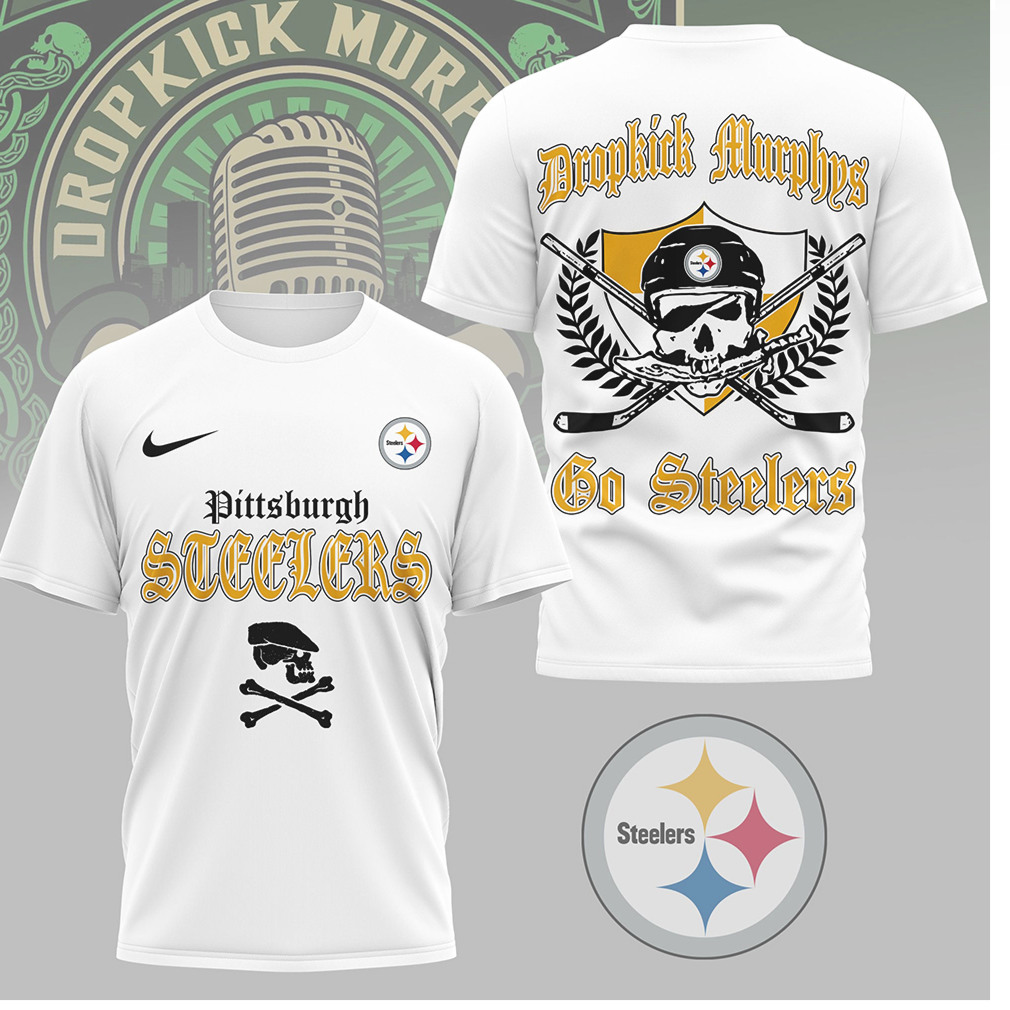 Pittsburgh Slers x Dropkick Murphys Go Slers Celtic Punk T Shirt Pittsburgh Slers x Dropkick Murphys Go Slers Celtic Punk T Shirt