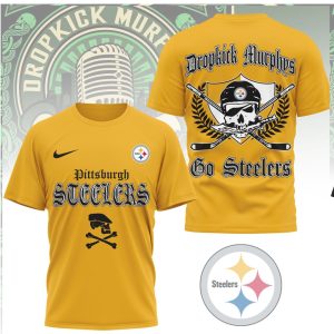 Pittsburgh Slers x Dropkick Murphys Go Slers Celtic Punk T Shirt