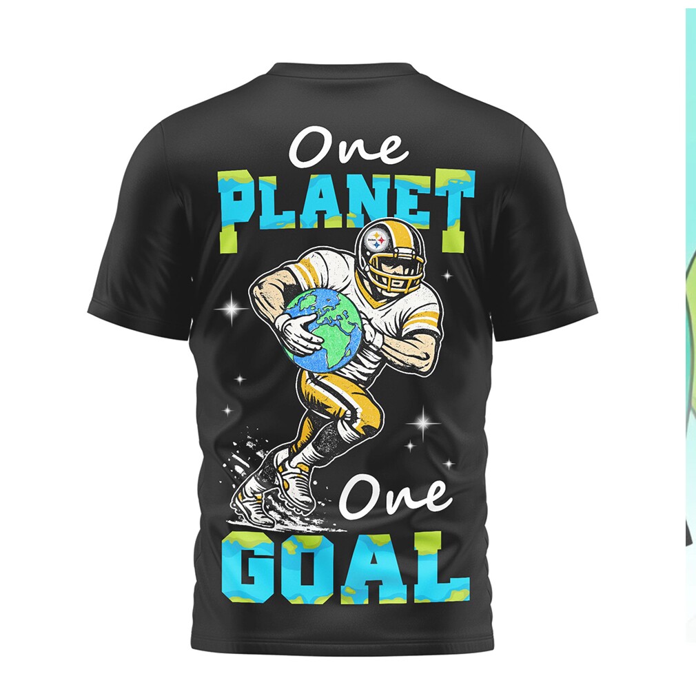 Pittsburgh Steelers Earth Day One Planet One Goal Football NFL Shirt Pittsburgh Steelers Earth Day One Planet One Goal Football NFL Shirt