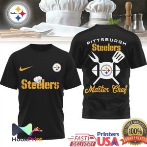 Pittsburgh Steelers Master Chef NFL BBQ Fan T Shirt Pittsburgh Steelers Master Chef NFL BBQ Fan T Shirt