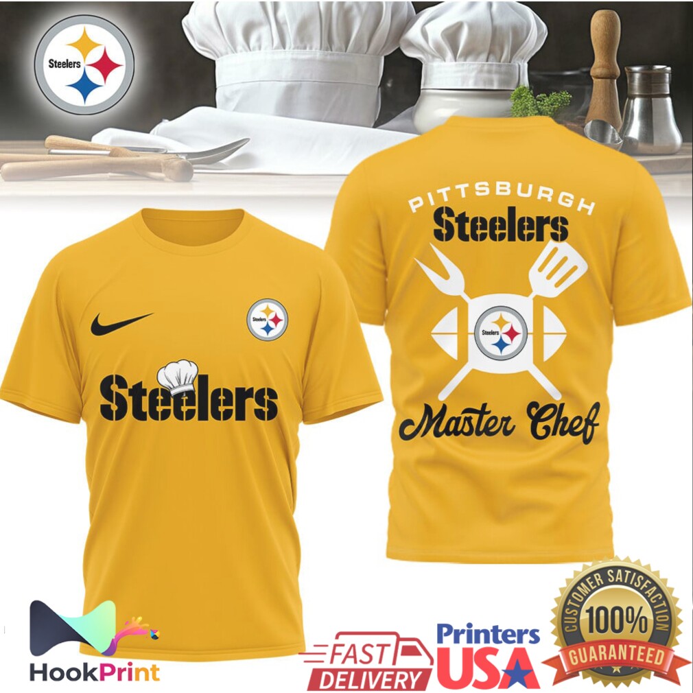 Pittsburgh Steelers Master Chef NFL BBQ Fan T Shirt Pittsburgh Steelers Master Chef NFL BBQ Fan T Shirt