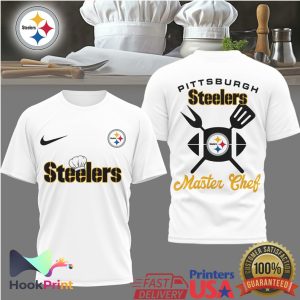 Pittsburgh Steelers Master Chef NFL BBQ Fan T Shirt