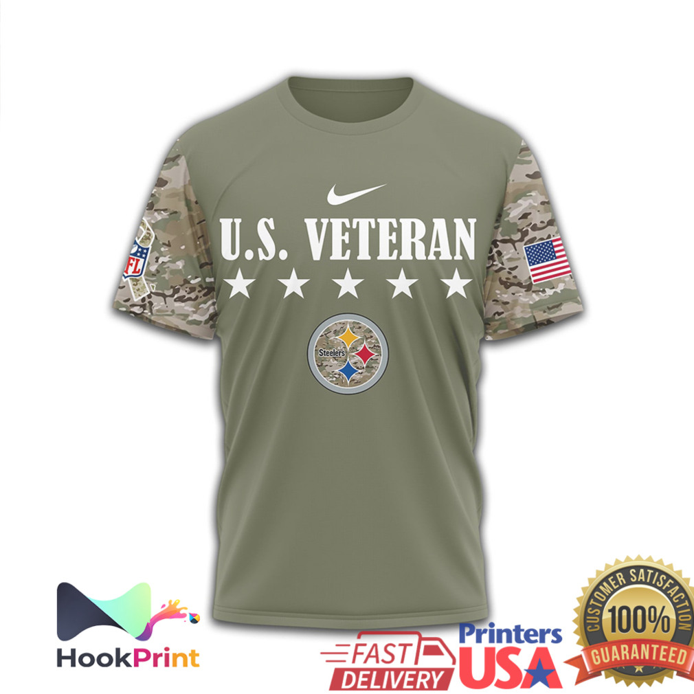 Pittsburgh Steelers U.S. Veteran Salute to Service Tactical T Shirt Pittsburgh Steelers U.S. Veteran Salute to Service Tactical T Shirt