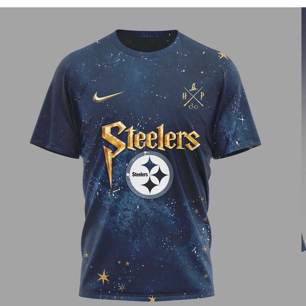 Pittsburgh Steelers x Harry Potter 25 Years of Magic Galaxy T Shirt Pittsburgh Steelers x Harry Potter 25 Years of Magic Galaxy T Shirt