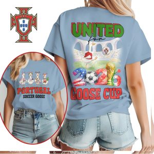 Portugal Soccer Goose 2026 United Goose Cup Fan T Shirt Portugal Soccer Goose 2026 United Goose Cup Fan T Shirt