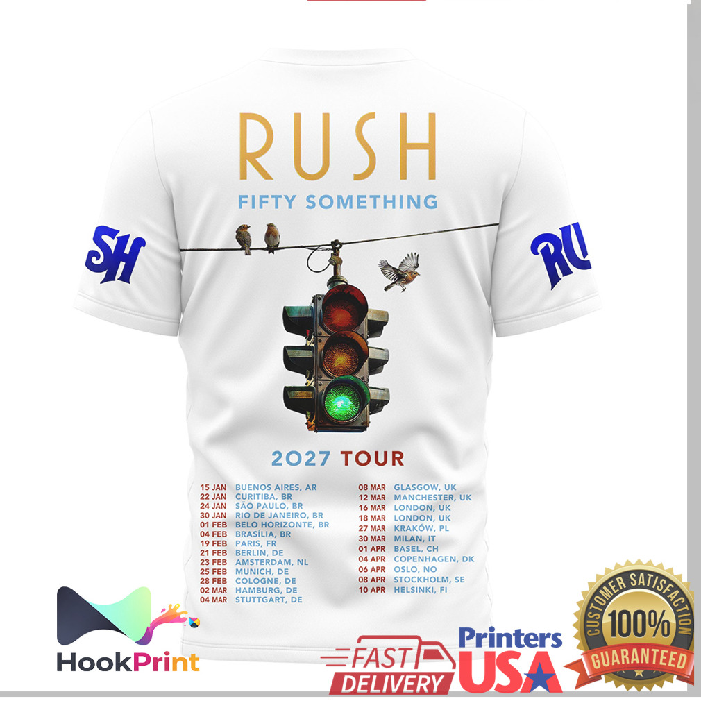 RUSH Fifty Something 2027 World Tour Dates Starman Shirt RUSH Fifty Something 2027 World Tour Dates Starman Shirt