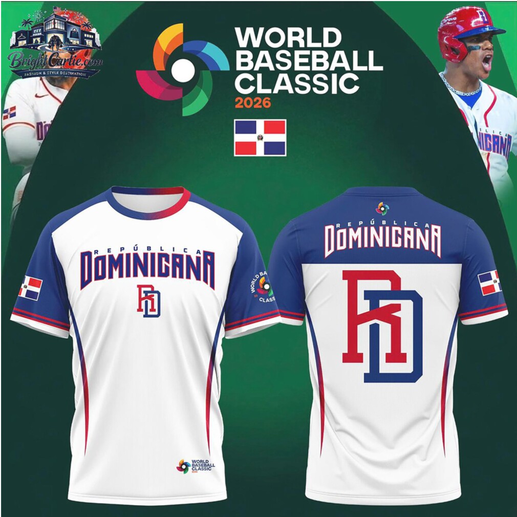 Republica Dominicana 2026 World Baseball Classic Official TeamT Shirt Republica Dominicana 2026 World Baseball Classic Official TeamT Shirt