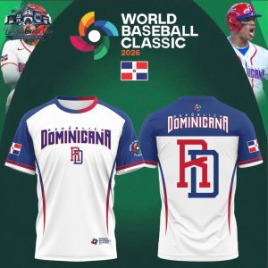 Republica Dominicana 2026 World Baseball Classic Official TeamT Shirt