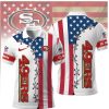 Cincinnati Bengals NFL Stars and Stripes Patriotic Lace Up Polo Cincinnati Bengals NFL Stars and Stripes Patriotic Lace Up Polo