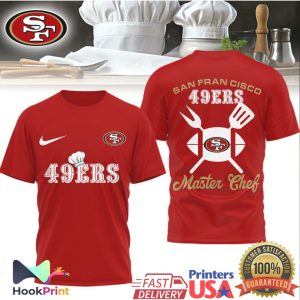 San Francisco 49ers Master Chef NFL Fan Cook T Shirt