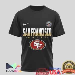 San Francisco 49ers Veteran Serving My Country Pride T Shirt