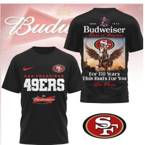 San Francisco 49ers x Budweiser 150 Years Anniversary Football Shirt