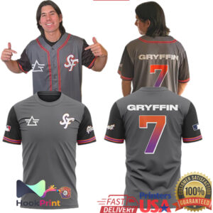 San Francisco Giants Gryffin 7 Custom Baseball Shirt San Francisco Giants Gryffin 7 Custom Baseball Shirt