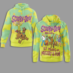 Scooby Doo 57 Years of Mystery & Fun 1969 2026 Anniversary T Shirt
