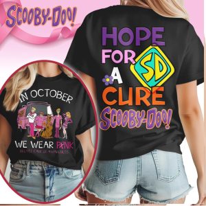 Scooby Doo In October We Wear Pink Breast Cancer Awareness Hope For A Cure Shirt Scooby Doo In October We Wear Pink Breast Cancer Awareness Hope For A Cure Shirt