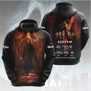 Scream 7 Cast Tribute Thank You For The Memories Horror Apparel T Shirt Scream 7 Cast Tribute Thank You For The Memories Horror Apparel T Shirt