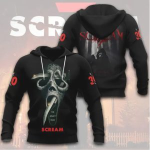 Scream 7 The Legacy Ends Ghostface Dagger 3D All Over Print T Shirt