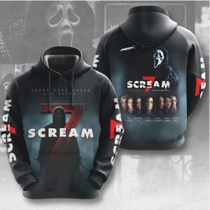 Scream 7 There Were Never Any Rules Ghostface Shadow 3D T Shirt Scream 7 There Were Never Any Rules Ghostface Shadow 3D T Shirt
