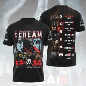 Scream Legacy It's Always Someone You Know Timeline T Shirt