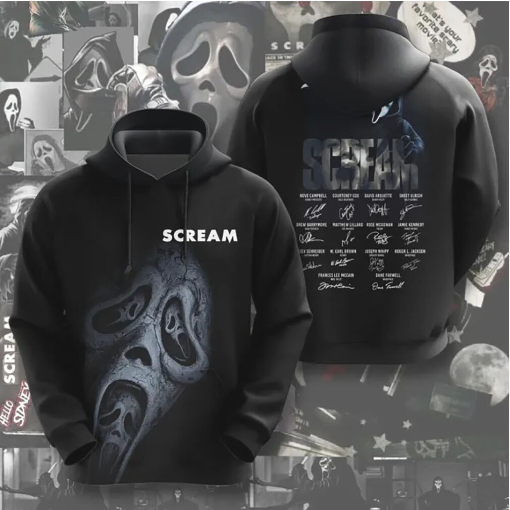 Scream Movie Ghostface Signature Series Blue Mask Horror Fan Apparel T Shirt Scream Movie Ghostface Signature Series Blue Mask Horror Fan Apparel T Shirt