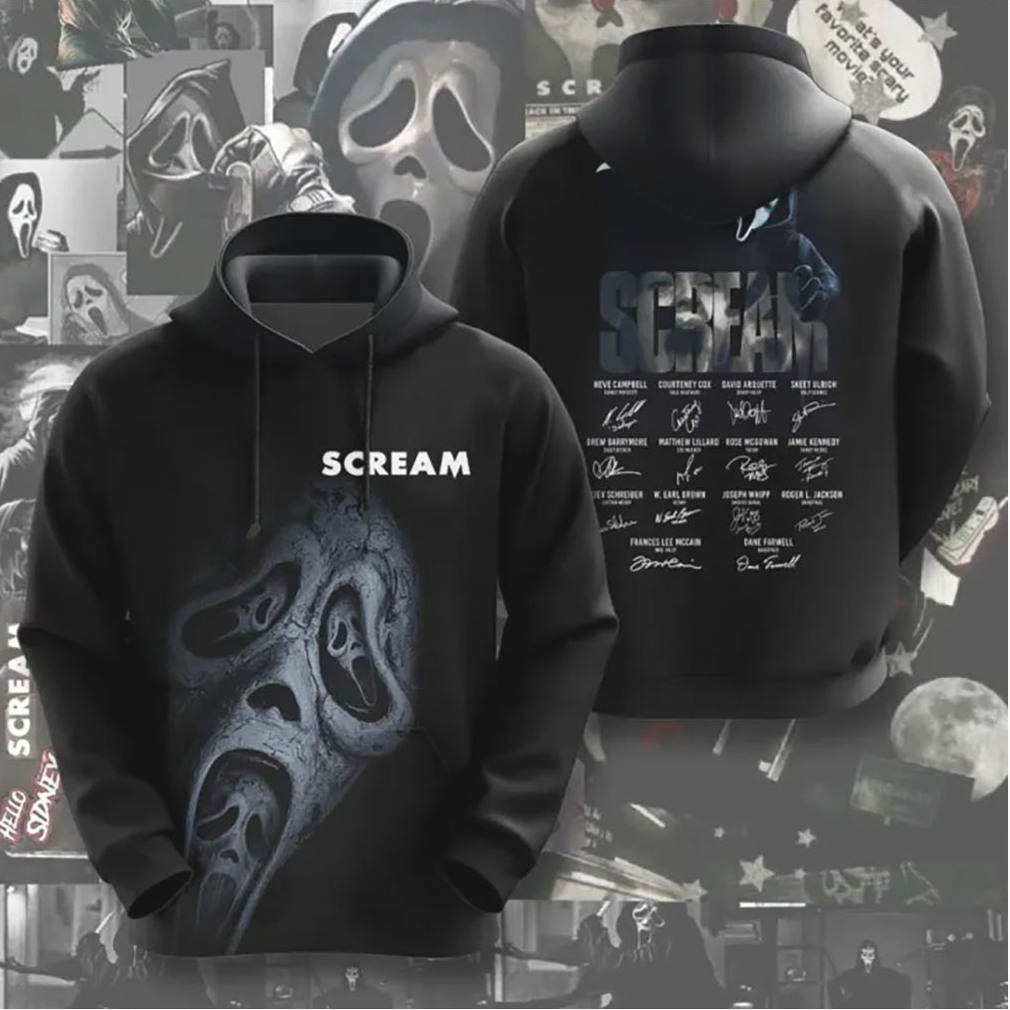 Scream Movie Ghostface Signature Series Blue Mask Horror Fan Apparel T Shirt Scream Movie Ghostface Signature Series Blue Mask Horror Fan Apparel T Shirt