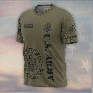 Semiquincentennial 250 Year Legacy US Army Military Boots Olive T Shirt