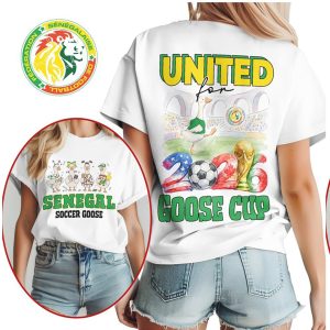 Senegal Soccer Goose 2026 United Goose Cup National Team T Shirt