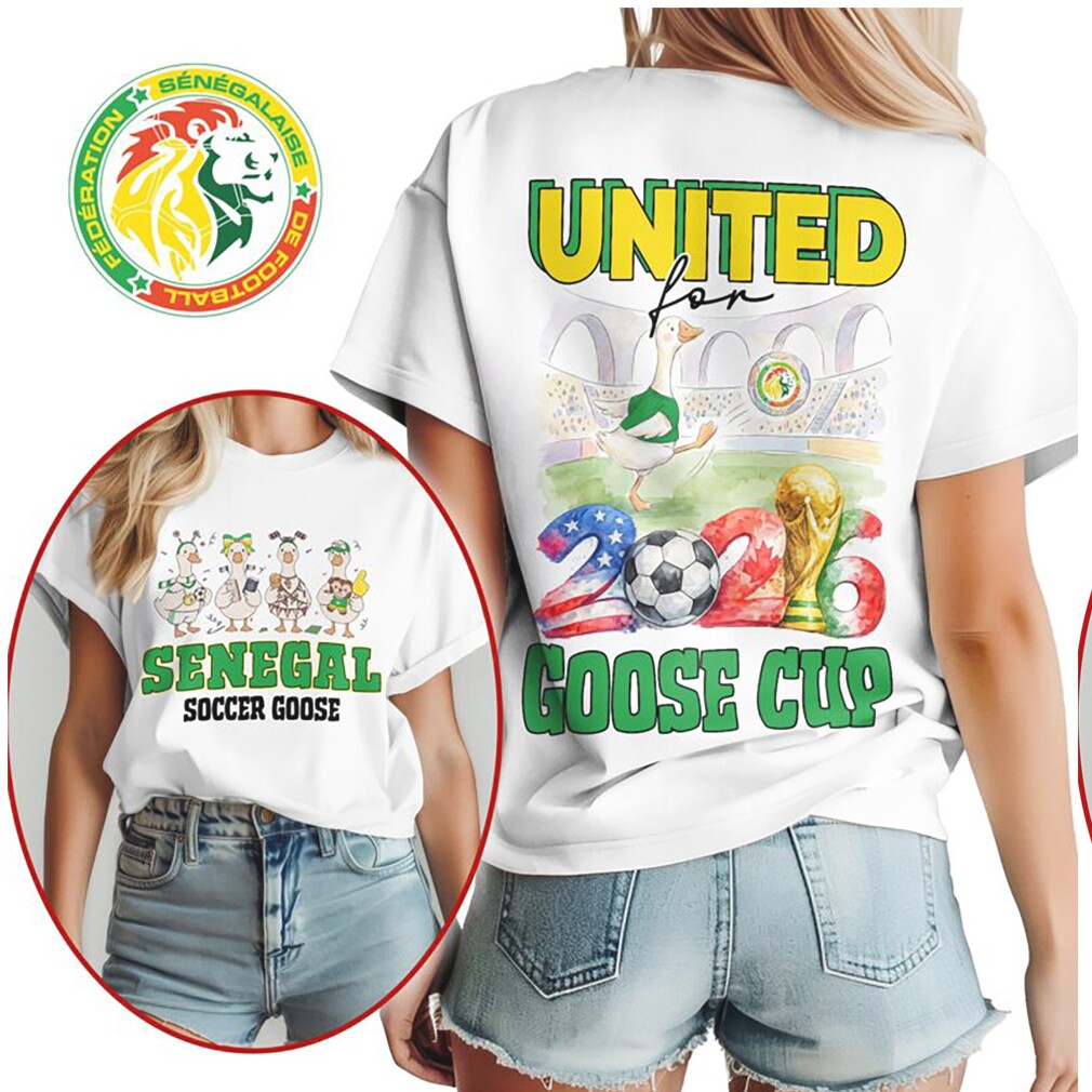 Senegal Soccer Goose 2026 United Goose Cup National Team T Shirt Senegal Soccer Goose 2026 United Goose Cup National Team T Shirt