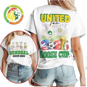 Senegal Soccer Goose 2026 United Goose Cup National Team T Shirt