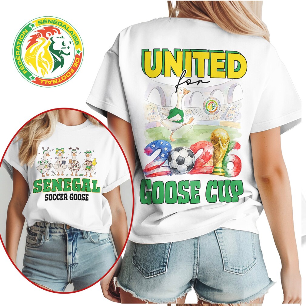 Senegal Soccer Goose 2026 United Goose Cup National Team T Shirt Senegal Soccer Goose 2026 United Goose Cup National Team T Shirt