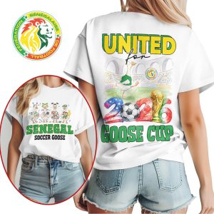 Senegal Soccer Goose United for 2026 Goose Cup NFL T Shirt