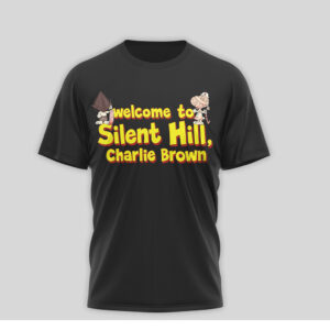 Silent Hill x Charlie Brown Parody In My Restless Dream Horror T Shirt