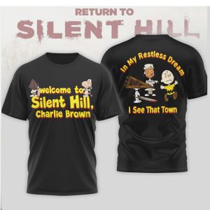Silent Hill x Peanuts Mashup Charlie Brown Pyramid Head Restless Dream Shirt