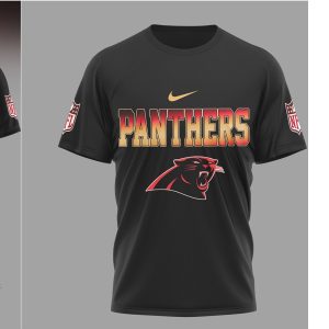 Slayer x Carolina Panthers Thrash Metal NFL music band T Shirt