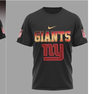 Slayer x New York Giants Thrash Metal Style NFL T Shirt