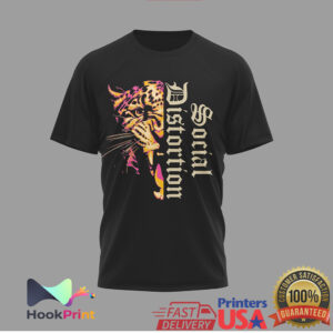 Social Distortion 2026 US Tour Panther Band Shirt Social Distortion 2026 US Tour Panther Band Shirt