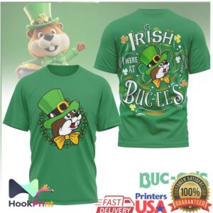 St. Patrick's Day 2026 I Were At Buc ee's Irish Beaver Green Shirt