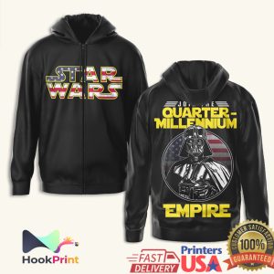 Star Wars Darth Vader Join The Quarter Millennium Empire USA Flag Shirt