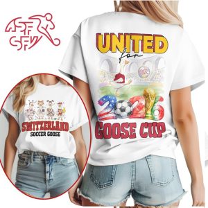 Switzerland Soccer Goose United For 2026 Goose Cup T Shirt