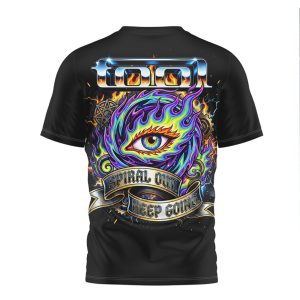 TOOL Band Spiral Out Keep Going Psychedelic Graphic Rock T Shirt TOOL Band Spiral Out Keep Going Psychedelic Graphic Rock T Shirt