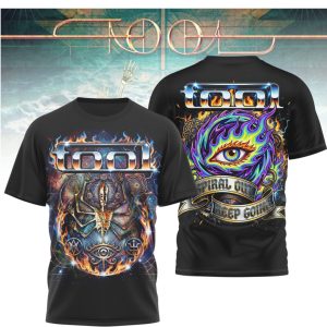 TOOL Band Spiral Out Keep Going Psychedelic Graphic Rock T Shirt