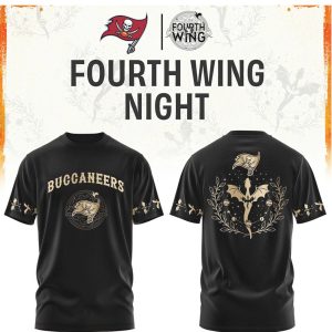 Tampa Bay Buccaneers Fourth Wing Night Dragon Rider T Shirt