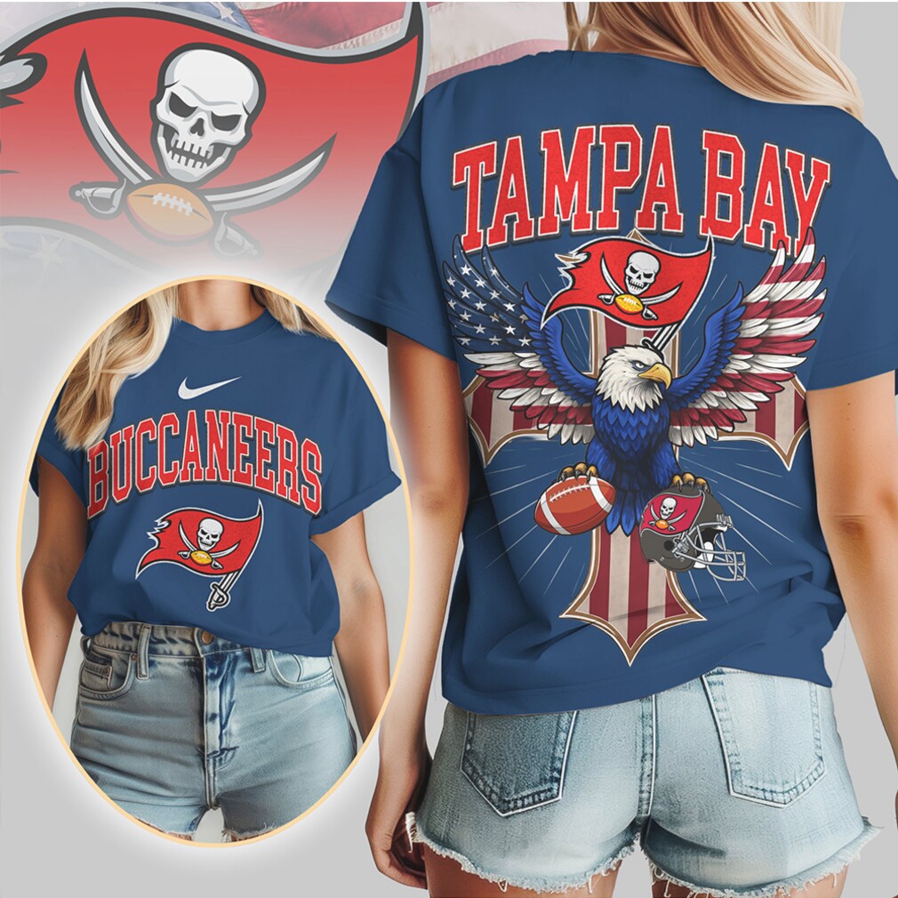 Tampa Bay Buccaneers Patriotic Eagle Flag Football NFL Football T Shirt Tampa Bay Buccaneers Patriotic Eagle Flag Football NFL Football T Shirt