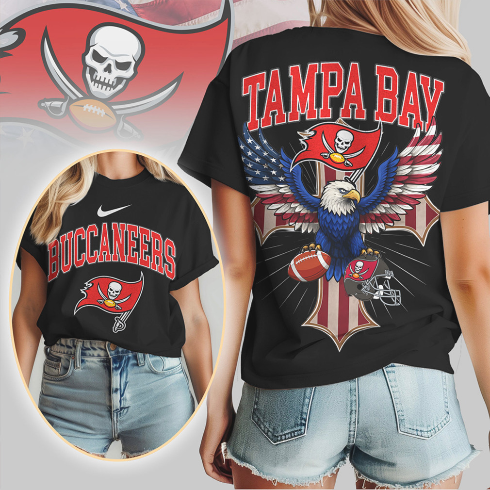 Tampa Bay Buccaneers Patriotic Eagle Flag Football NFL Football T Shirt Tampa Bay Buccaneers Patriotic Eagle Flag Football NFL Football T Shirt